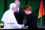 der Papst zu Besuch im Bundestag 