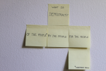 Democracy stickies