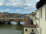 Ausblick aus den Uffizien