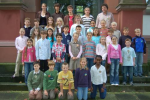 5c und Klassenlehrer Markus Thiemel