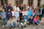 5d und Klassenlehrerin Simone Jenkner