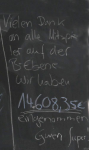 Vielen Dank an alle Mitspieler auf der B-Ebene!     Wir haben 14.608.35€ eingenommen!     Gwen