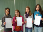 Siegerinnen Schulwettbewerb 2009